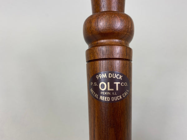 P. S. Olt Model 99M Metal Reed Duck Call in Box (#M22)