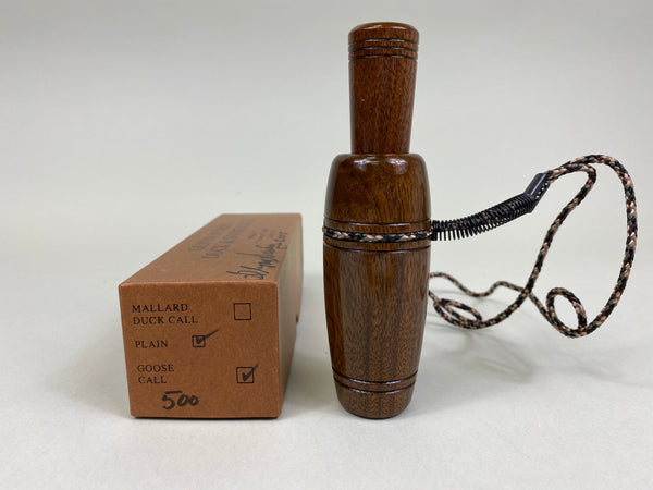 Glynn Scobey Goose Call, Original Box and Paperwork (#M31)