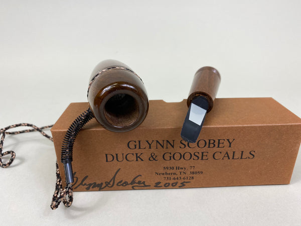 Glynn Scobey Goose Call, Original Box and Paperwork (#M31)