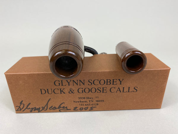 Glynn Scobey Goose Call, Original Box and Paperwork (#M31)