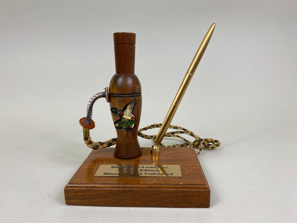 Jim Blakemore Dick Lemaster Special Edition Carved Duck Call & Pen Set (#M6)