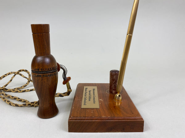 Jim Blakemore Dick Lemaster Special Edition Carved Duck Call & Pen Set (#M6)
