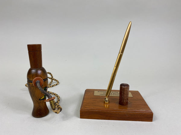 Jim Blakemore Dick Lemaster Special Edition Carved Duck Call & Pen Set (#M6)