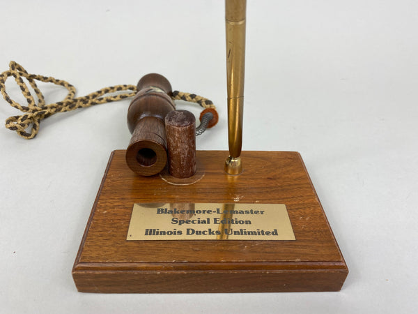 Jim Blakemore Dick Lemaster Special Edition Carved Duck Call & Pen Set (#M6)