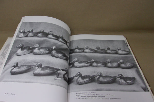 Mason Decoys a Hillcrest Publication Hard Cover Book