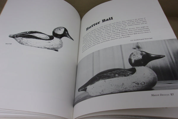 Mason Decoys a Hillcrest Publication Hard Cover Book