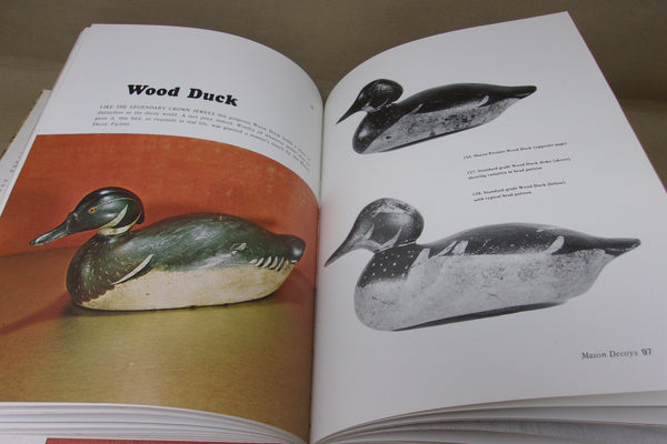 Mason Decoys a Hillcrest Publication Hard Cover Book
