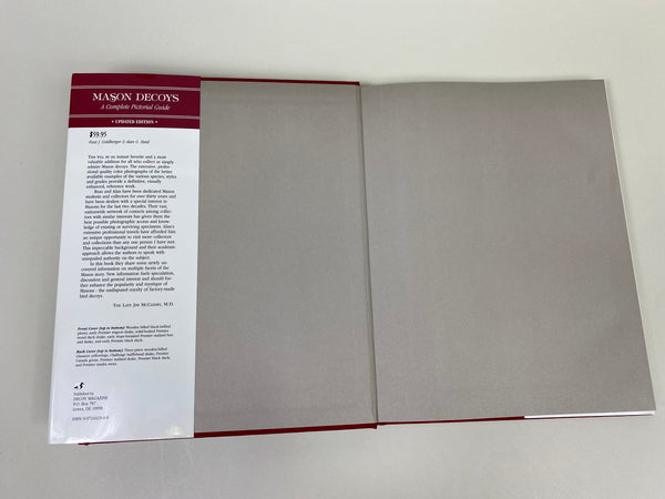 Mason Decoys A Complete Pictorial Guide- Updated Edition