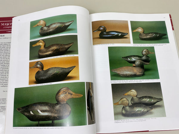 Mason Decoys A Complete Pictorial Guide- Updated Edition