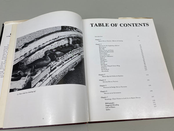 2 Books- Mason Decoys; and Factory Decoys of Mason, Stevens, Dodge, and Peterson