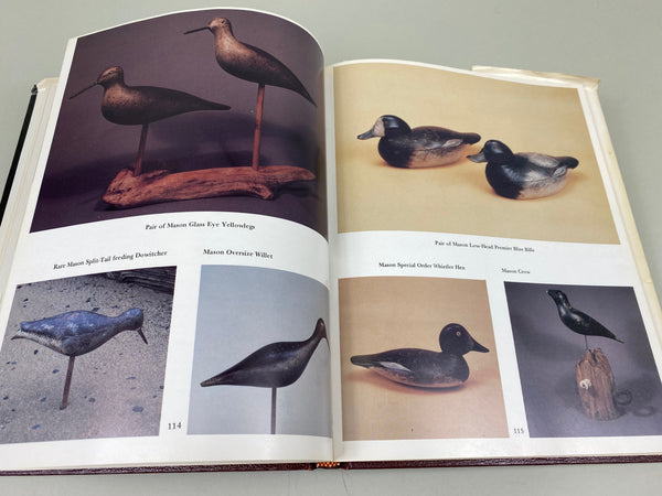 2 Books- Mason Decoys; and Factory Decoys of Mason, Stevens, Dodge, and Peterson