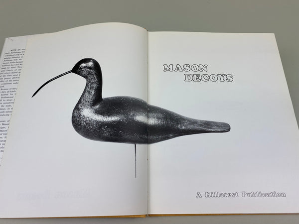 2 Books- Mason Decoys; and Factory Decoys of Mason, Stevens, Dodge, and Peterson