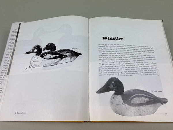 2 Books- Mason Decoys; and Factory Decoys of Mason, Stevens, Dodge, and Peterson