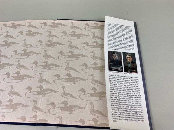 Mason Decoys A Complete Pictorial Guide- Hardcover Book