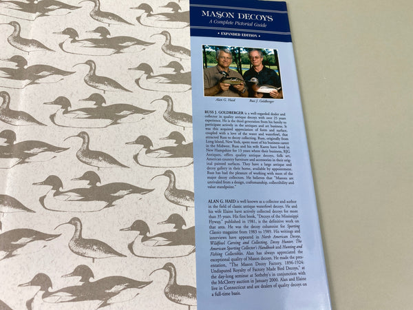 Mason Decoys Expanded Edition A Complete Pictorial Guide