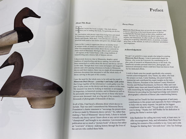 Minnesota Duck Decoys Yesterday's and Today's Folk Artists, by Doug Lodermeier