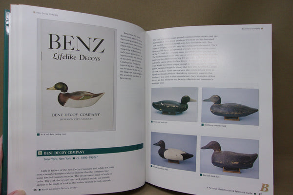 North American Factory Decoys A Pictorial Identification and Reference Guide by Ken Trayer