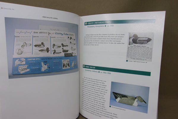 North American Factory Decoys A Pictorial Identification and Reference Guide by Ken Trayer