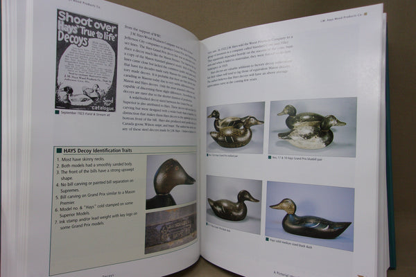 North American Factory Decoys A Pictorial Identification and Reference Guide by Ken Trayer