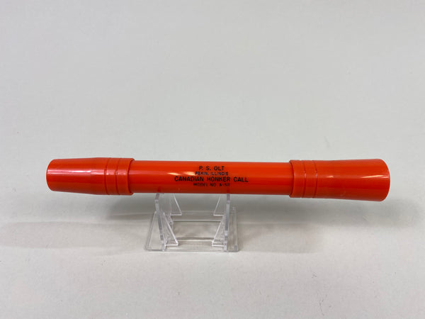 P.S. Olt Orange Canadian Honker Call Model No. A-50 (P102)