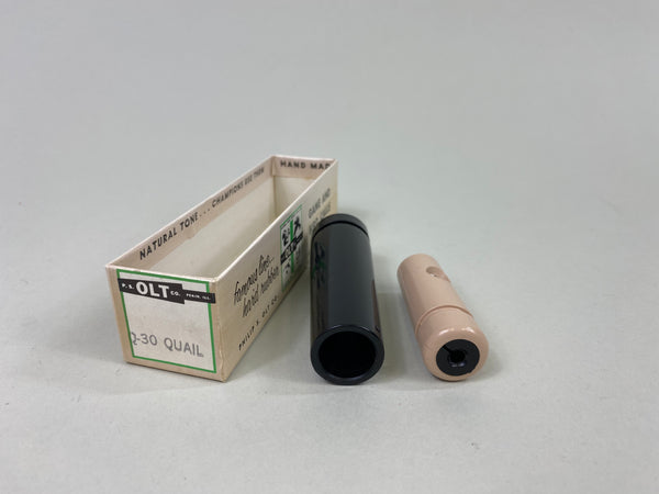 P.S. Olt Perfect Quail Call Model #Q-30 in Original Box with Paperwork (#P106)