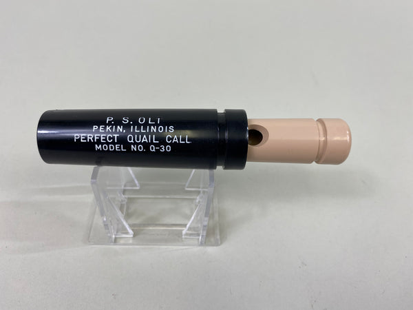 P.S. Olt Perfect Quail Call Model #Q-30 in Original Box with Paperwork (#P106)