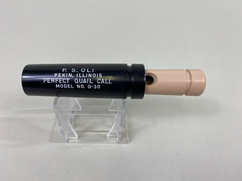 P.S. Olt Perfect Quail Call Model #Q-30 in Original Box with Paperwork (#P106)
