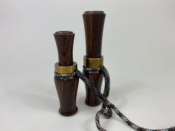 JS Custom Calls- Duck and Goose Call Set in Original Wooden Box (#P121)
