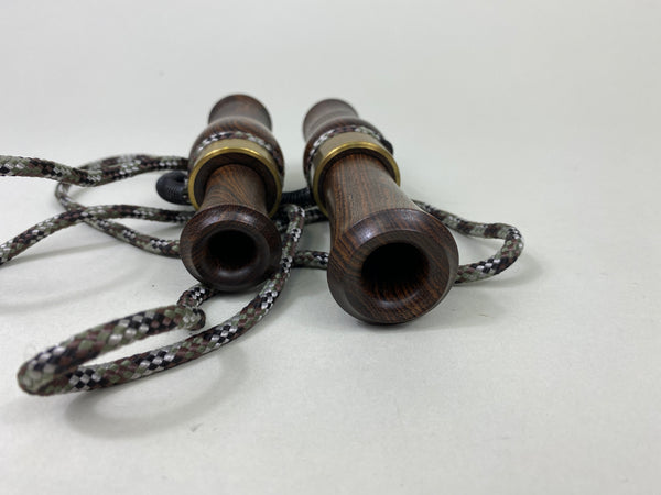 JS Custom Calls- Duck and Goose Call Set in Original Wooden Box (#P121)