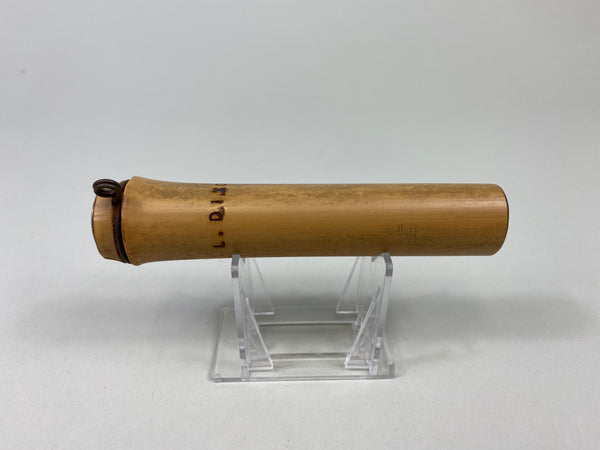 Rare L. Dixon Bamboo Duck Call, Remington Cap (#P142)