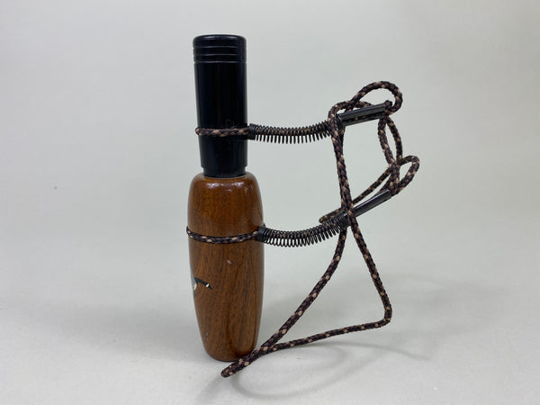 Glynn Scobey Wooden Goose Call, Landing Canada Goose on Barrel (P153)