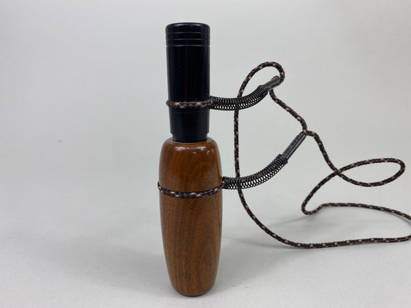 Glynn Scobey Wooden Goose Call, Landing Canada Goose on Barrel (P153)