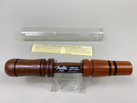 Faulks Combination Duck & Goose Call in Tube with Paperwork (#P158)