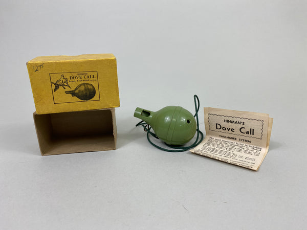 Hinman's Dove Call Faulhaber System with Box and Paperwork (#P166)