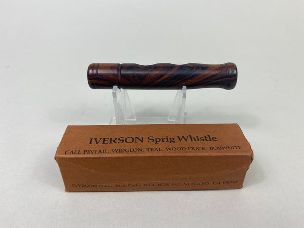 Iverson Sprig Whistle in Original Box with Paperwork (#P188)