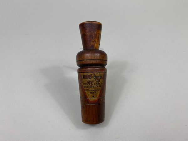 Oscar Quam Arrowhead Label Duck Call (#P307)