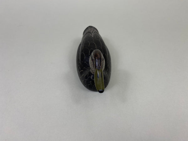 Miniature Charlie Moore Black Duck (#P43)