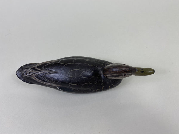 Miniature Charlie Moore Black Duck (#P43)