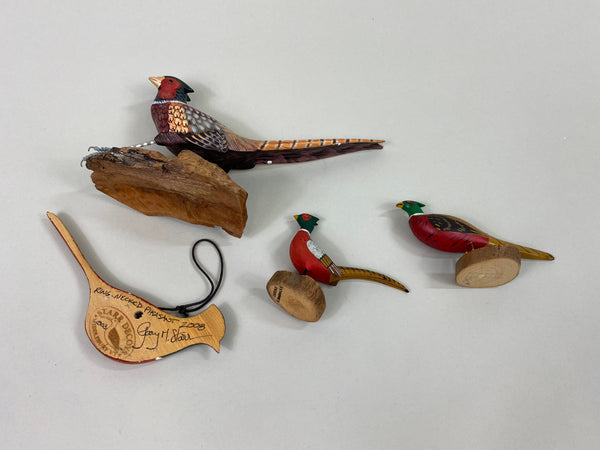 4 Miniature Pheasants (P52)