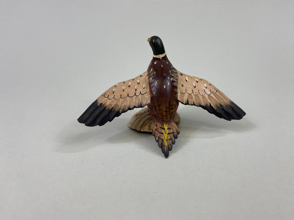 Miniature Carved Pheasant (P53)