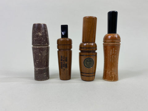 Lot of 4 Game Calls (#P57)
