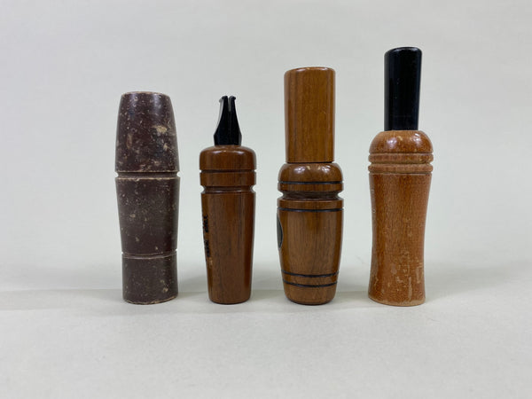 Lot of 4 Game Calls (#P57)