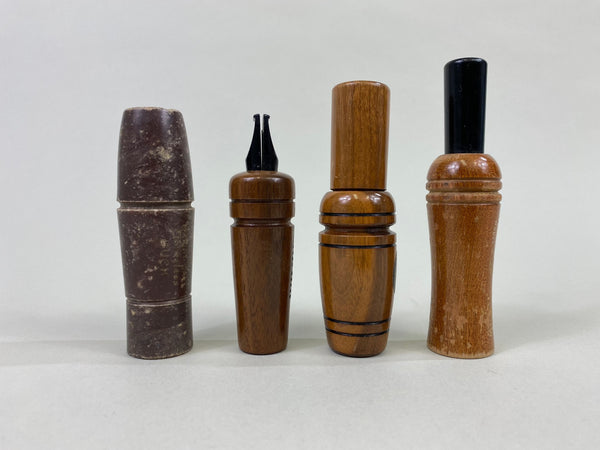 Lot of 4 Game Calls (#P57)