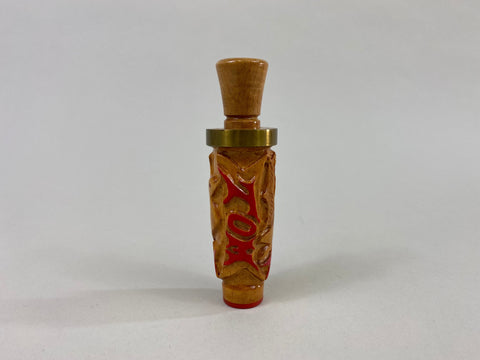 S. Sofranko Unique Carved Wood Duck Whistle (#P69)