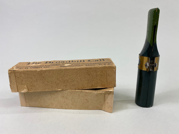 N. C. Hansen Co. Broadbill Duck Call in Original Box (#P77)