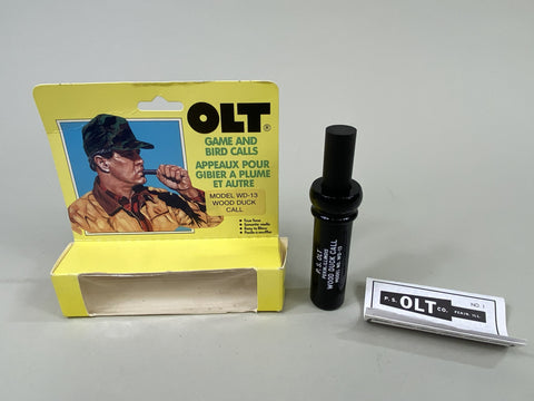 P.S. Olt Model WD-13 Wood Duck Call in Original Box (#P90)