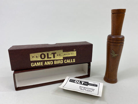 P. S. Olt Goose Call in Original Box with Paperwork (#P93)