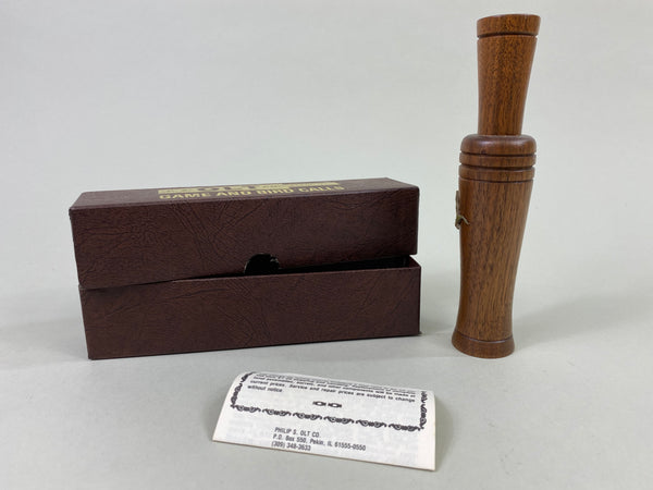 P. S. Olt Goose Call in Original Box with Paperwork (#P93)