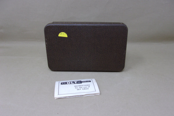 P. S. Olt Wooden Duck & Goose Call in Presentation Case (#R57)