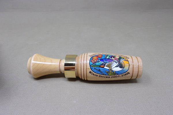 Illinois Ducks Unlimited Wood Ducks 2007-2008 Joe Bucher Duck Call (#T129)